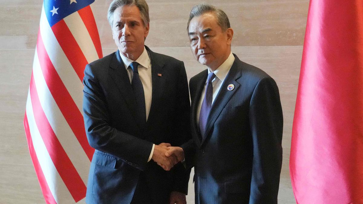 U.S. hails 'productive' meeting between Blinken and China FM in Laos ...