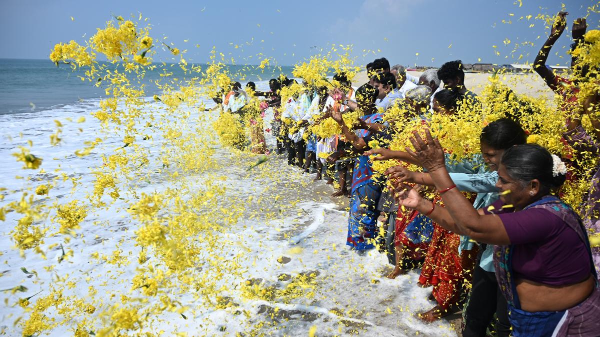 Fisherfolk pay homage to victims of Dhanushkodi cyclone