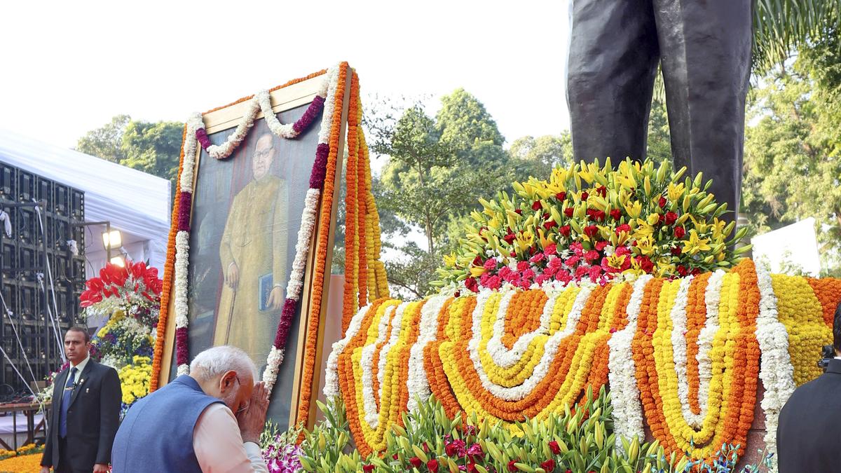 Lakhs of followers, Maharashtra’s top leaders pay homage to B.R Ambedkar