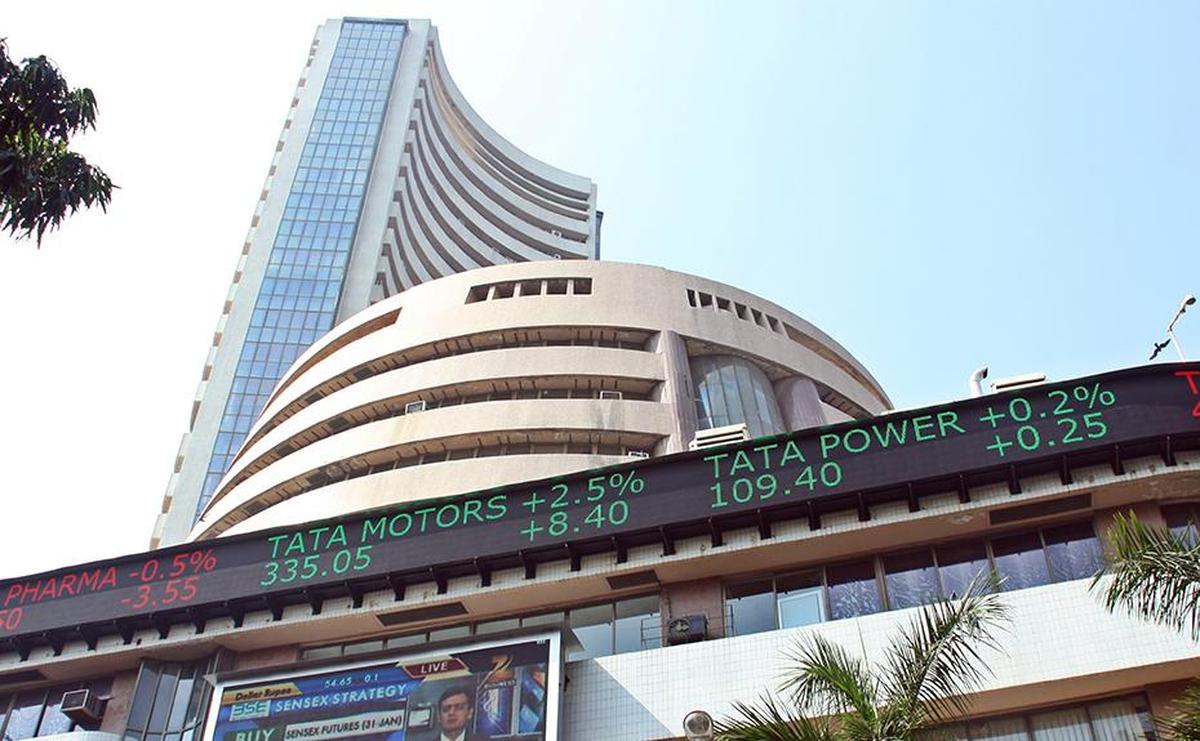 thehindu.com - Pti - Sensex jumps nearly 450 points on buying in metal shares, positive global trends