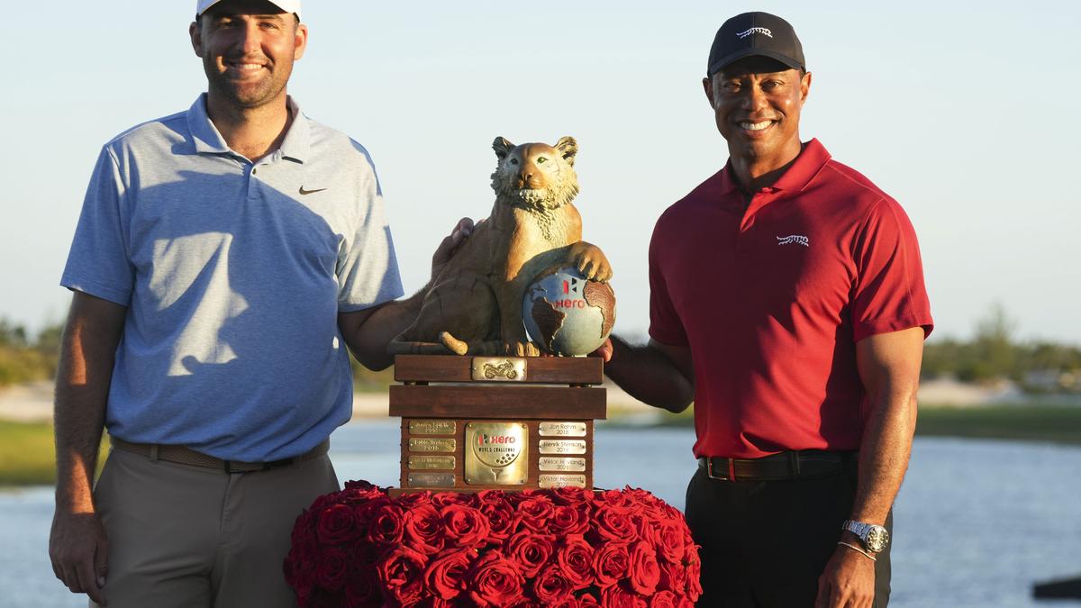 Scheffler wins title at Hero World Challenge