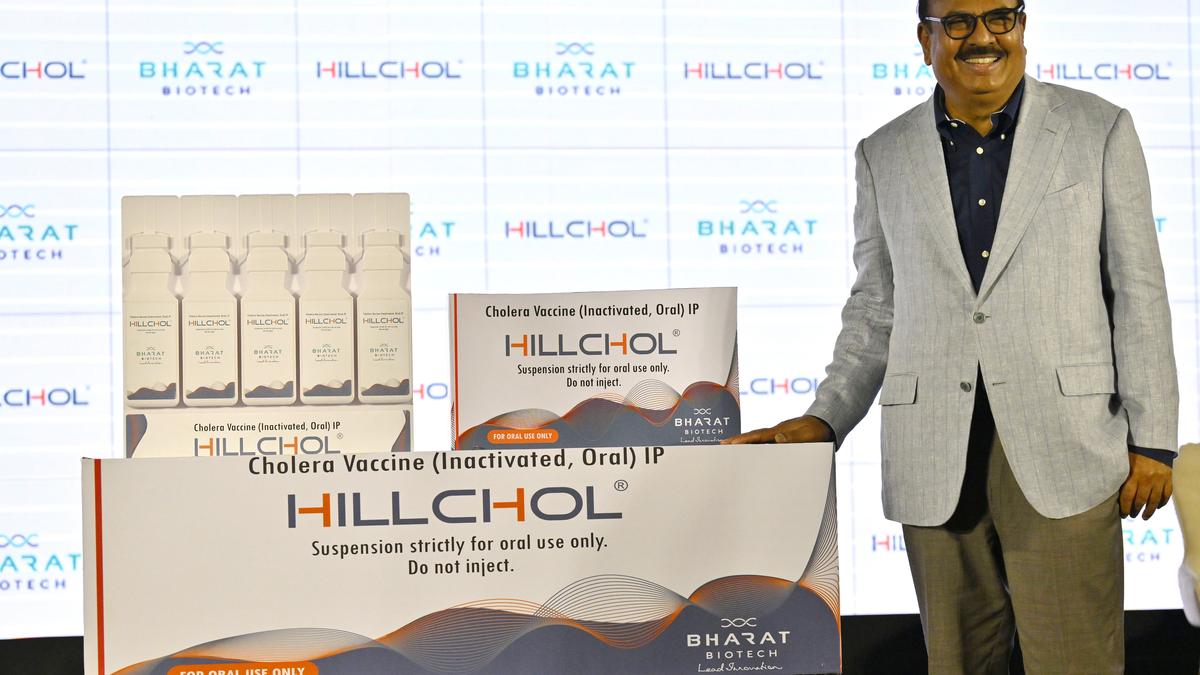 Bharat Biotech unveils oral cholera vaccine developed in partnership with Hilleman Labs