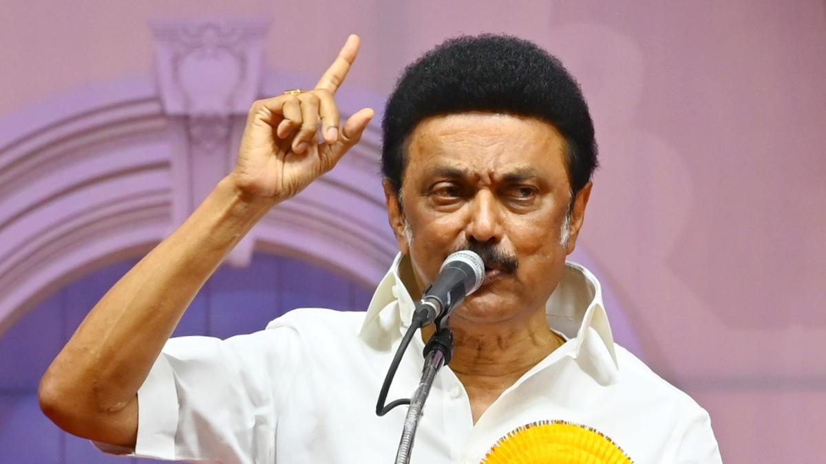 M.K. Stalin points to CAG report to charge BJP with corruption in podcast series