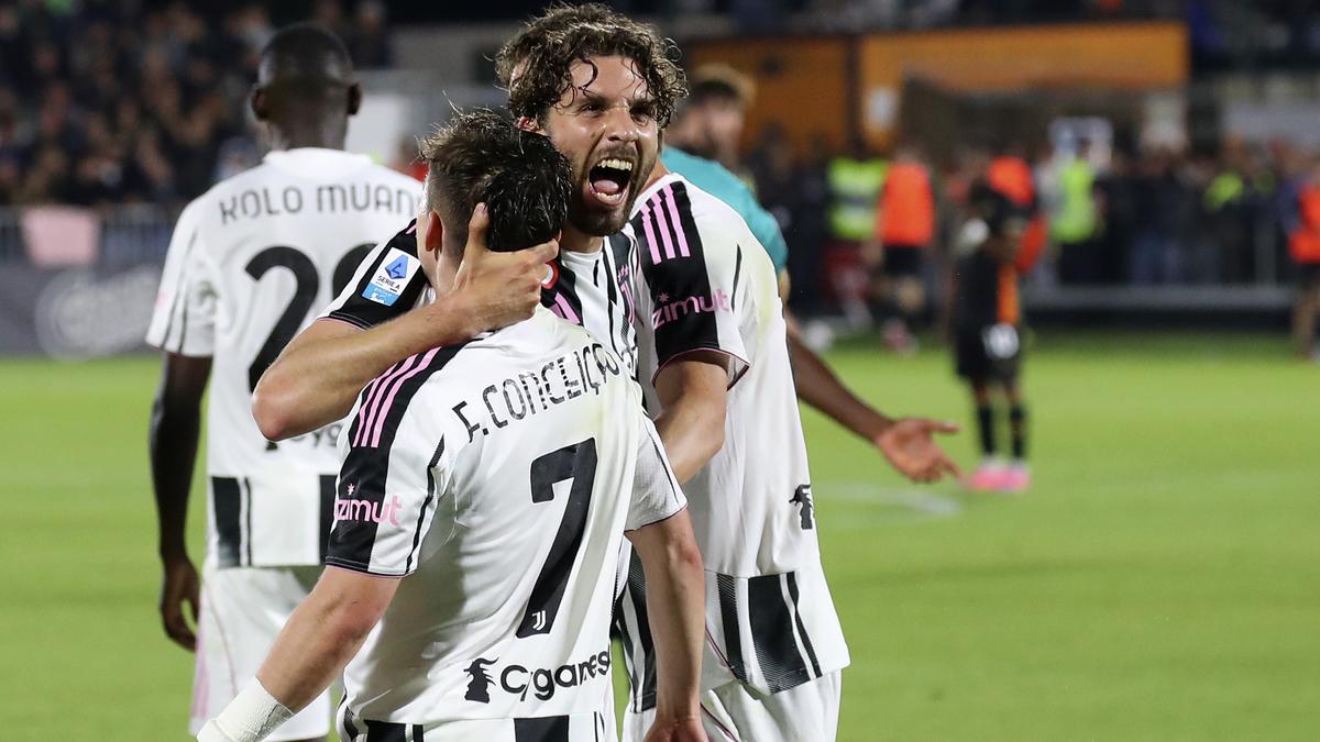 Juventus secures Champions League berth with wild win at relegated Venezia