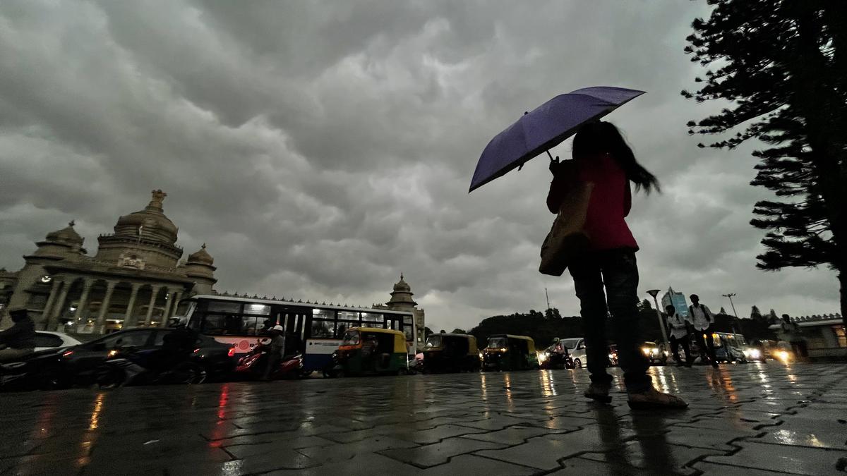 Streets waterlogged in Bengaluru as rain continues on Monday