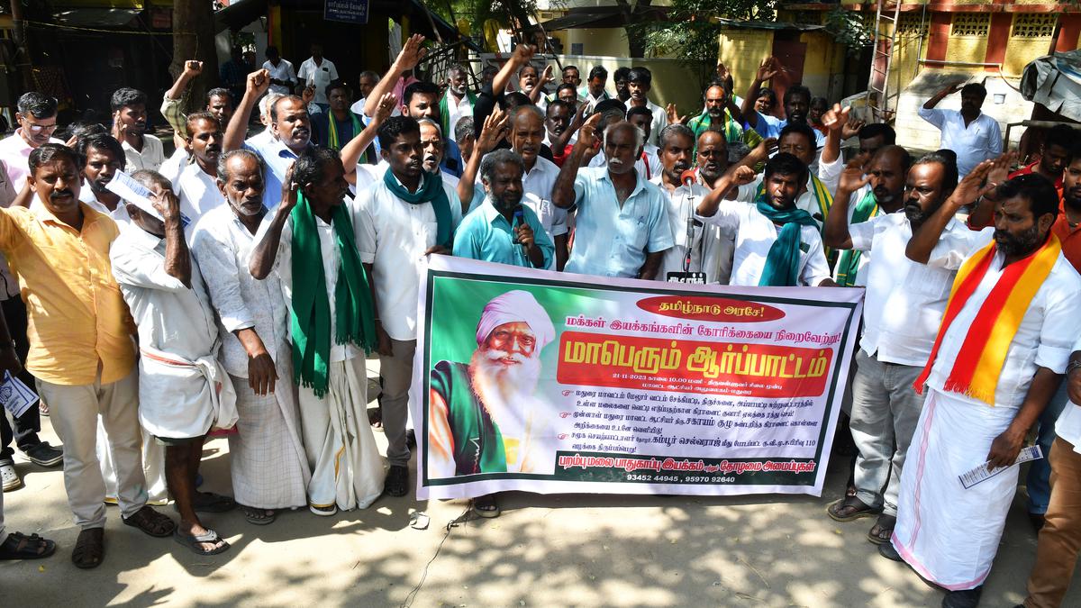 Villagers near Melur urge govt. to permanently stop auctioning of granite quarries