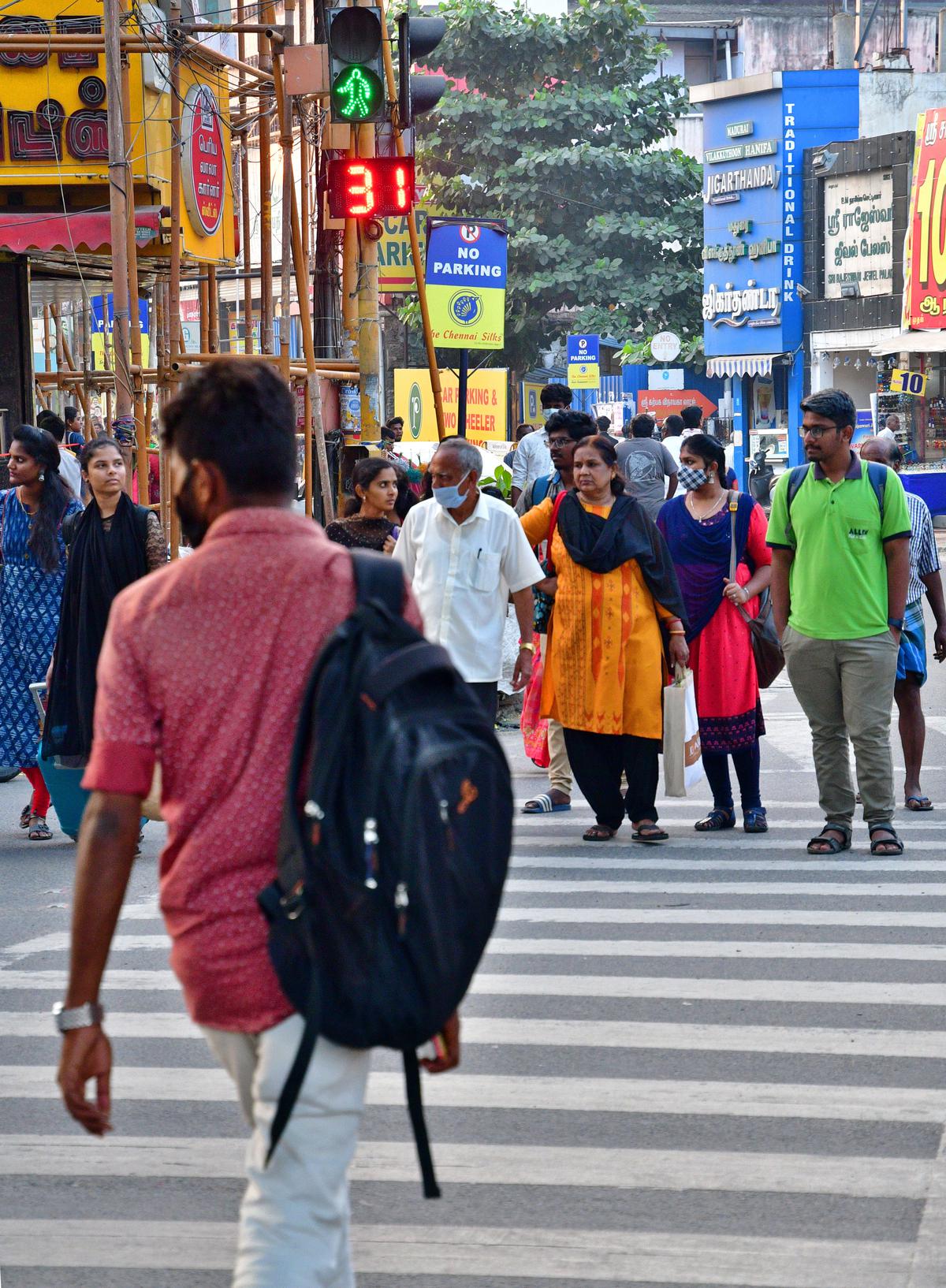 Police moot more pedestrian-friendly signals in Coimbatore city