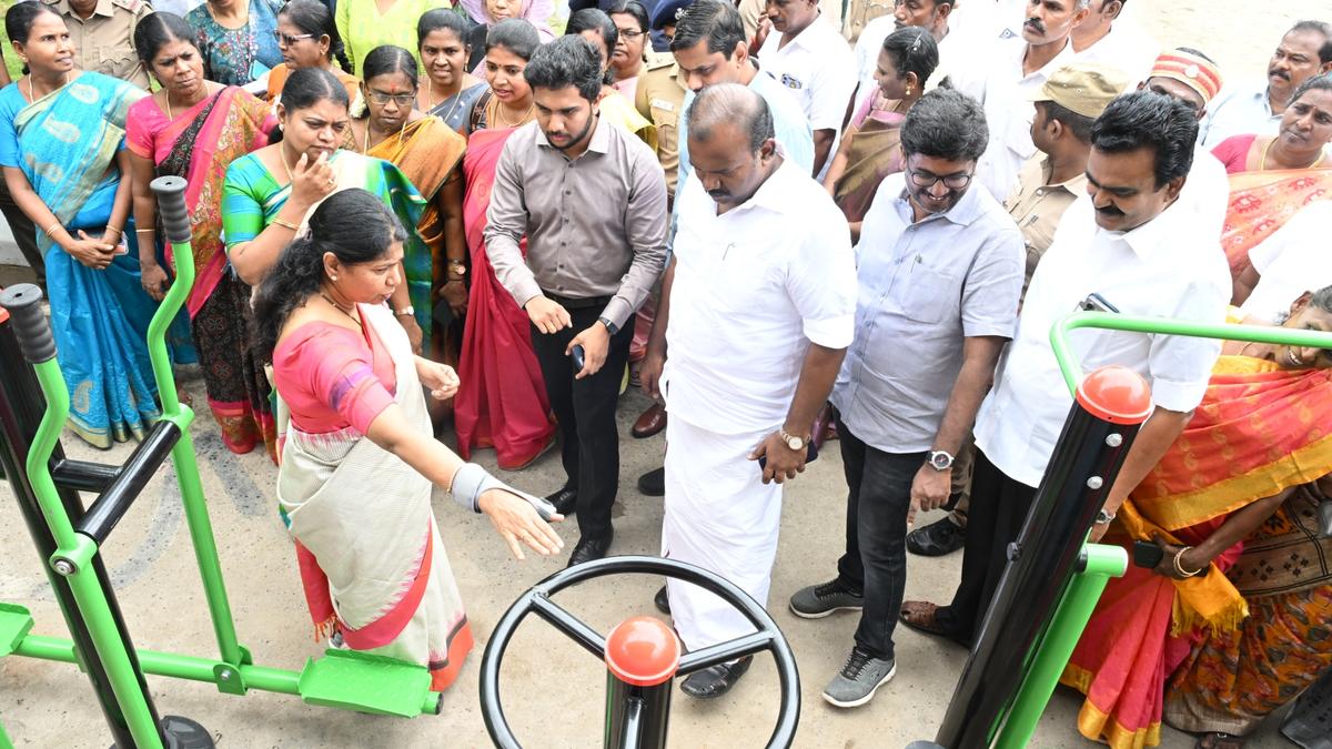 Pink Park inaugurated in Thoothukudi; MP says womenfolk can benefit from skill based training