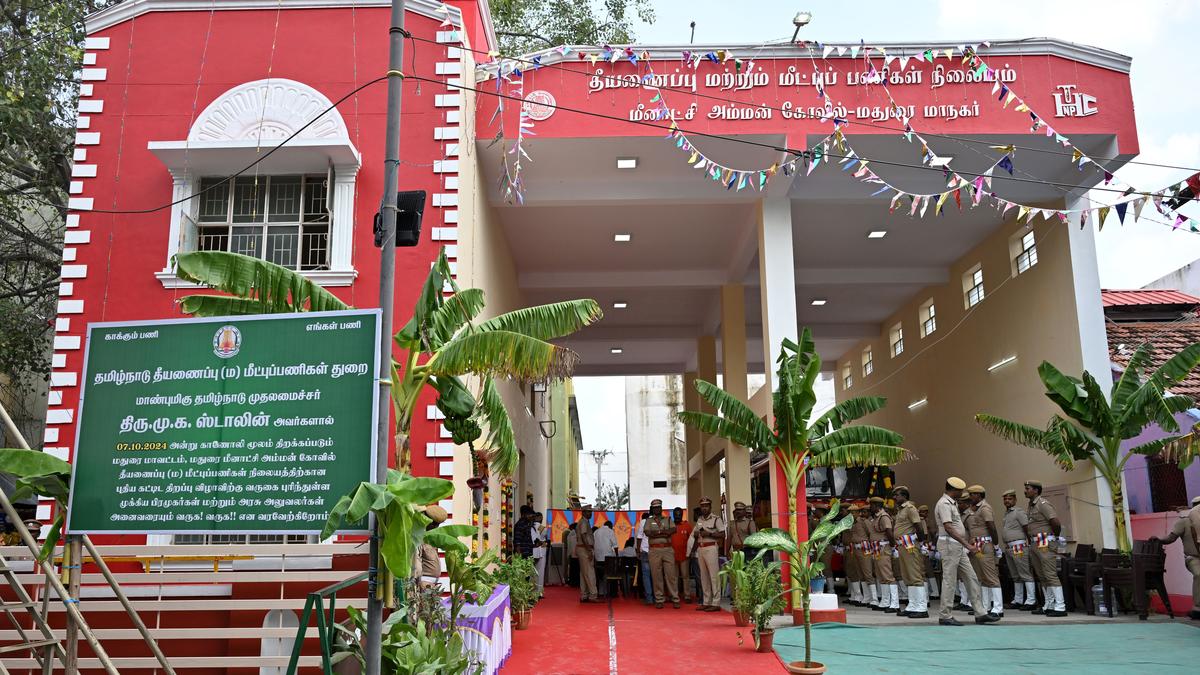 Fire station near Meenakshi temple gets new building