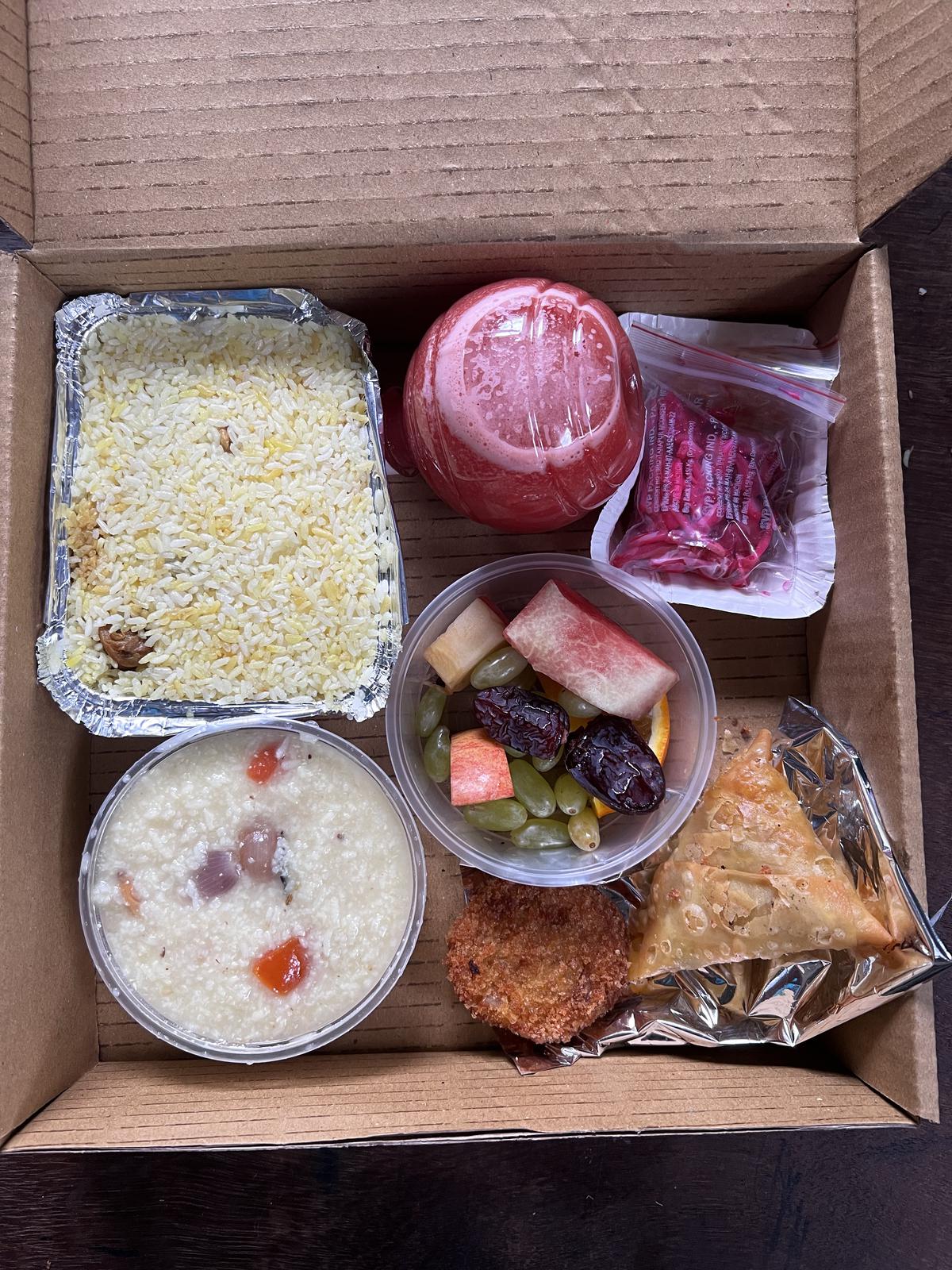 Iftar kit from Yummyspot