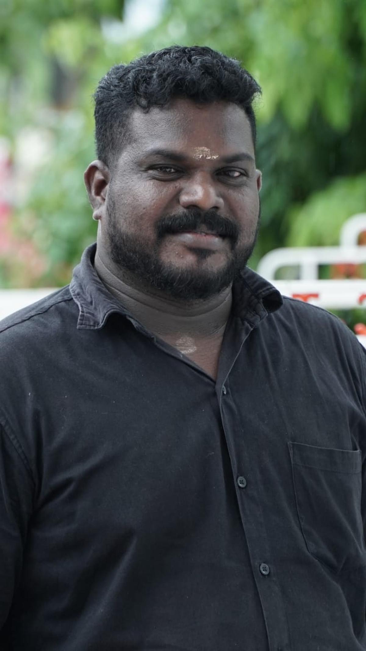 Anoop Puthiyeduth, one of the singers of 'Karinkaliyal'