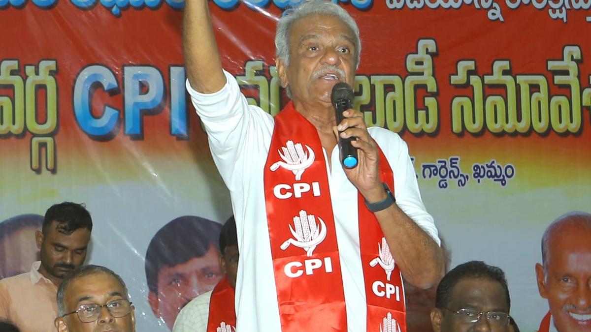 Why should bureaucrats toe politicians’ line?, asks CPI secretary Narayana