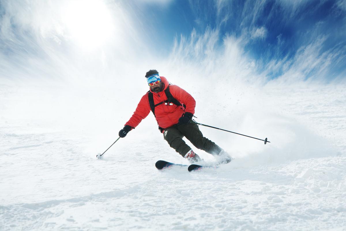 Snowboarding in Kashmir