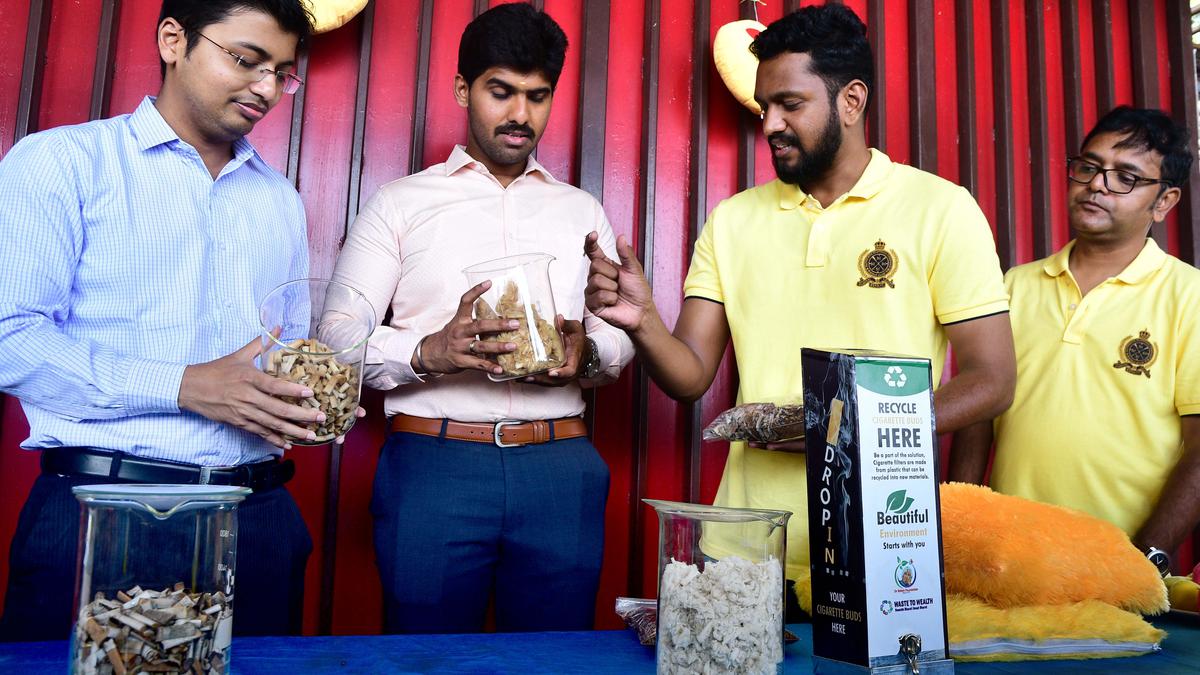 Coimbatore-based NGO makes pillows, stuffed toys with recycled cigarette butts