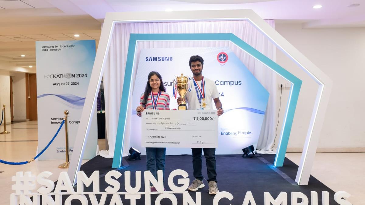 GIT Belagavi students win hackathon top prize