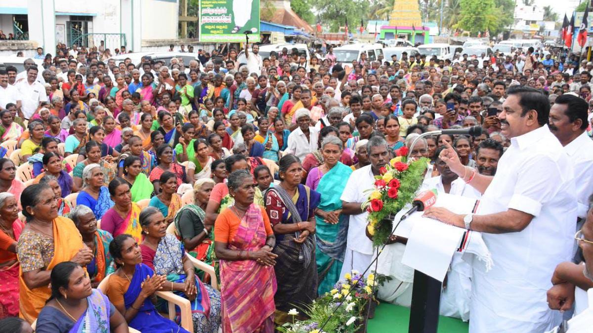 AIADMK government provided only schemes needed for people, says Edappadi Palaniswami