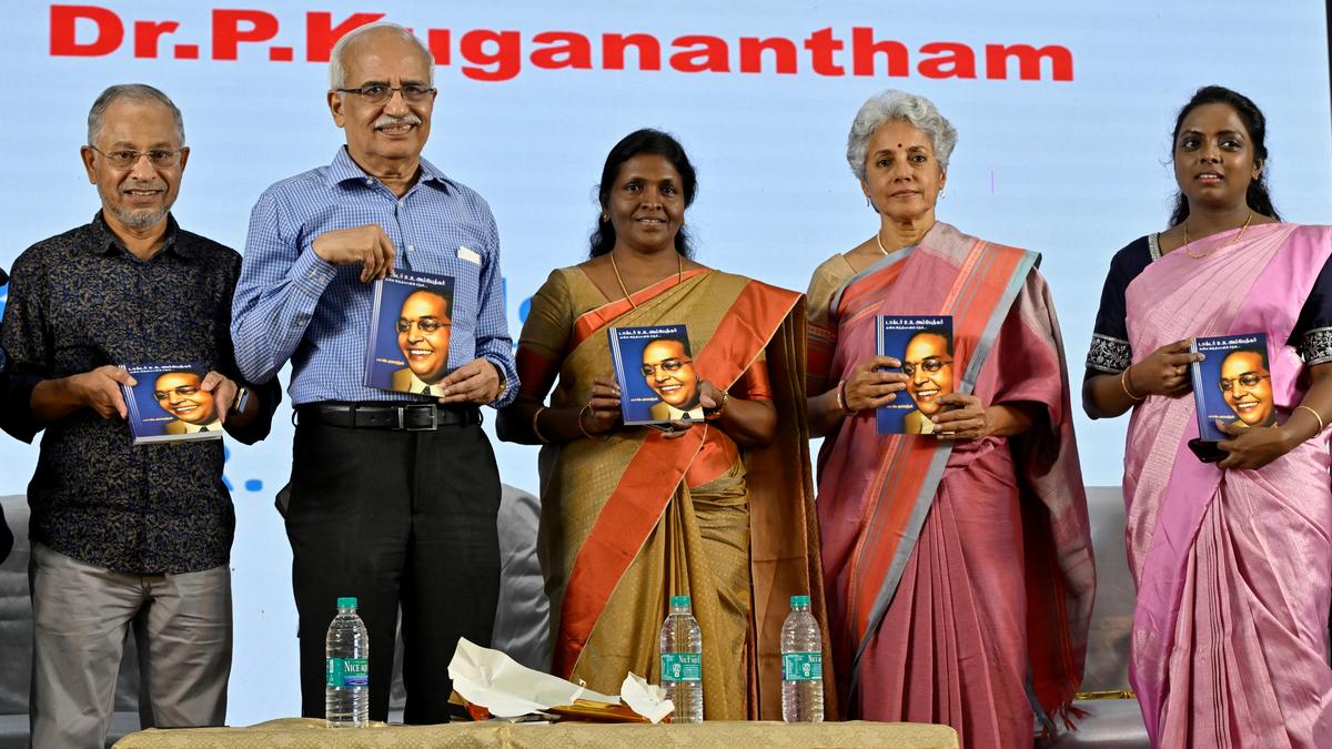 Kuganantham questioned authorities for welfare of the common people: Soumya Swaminathan