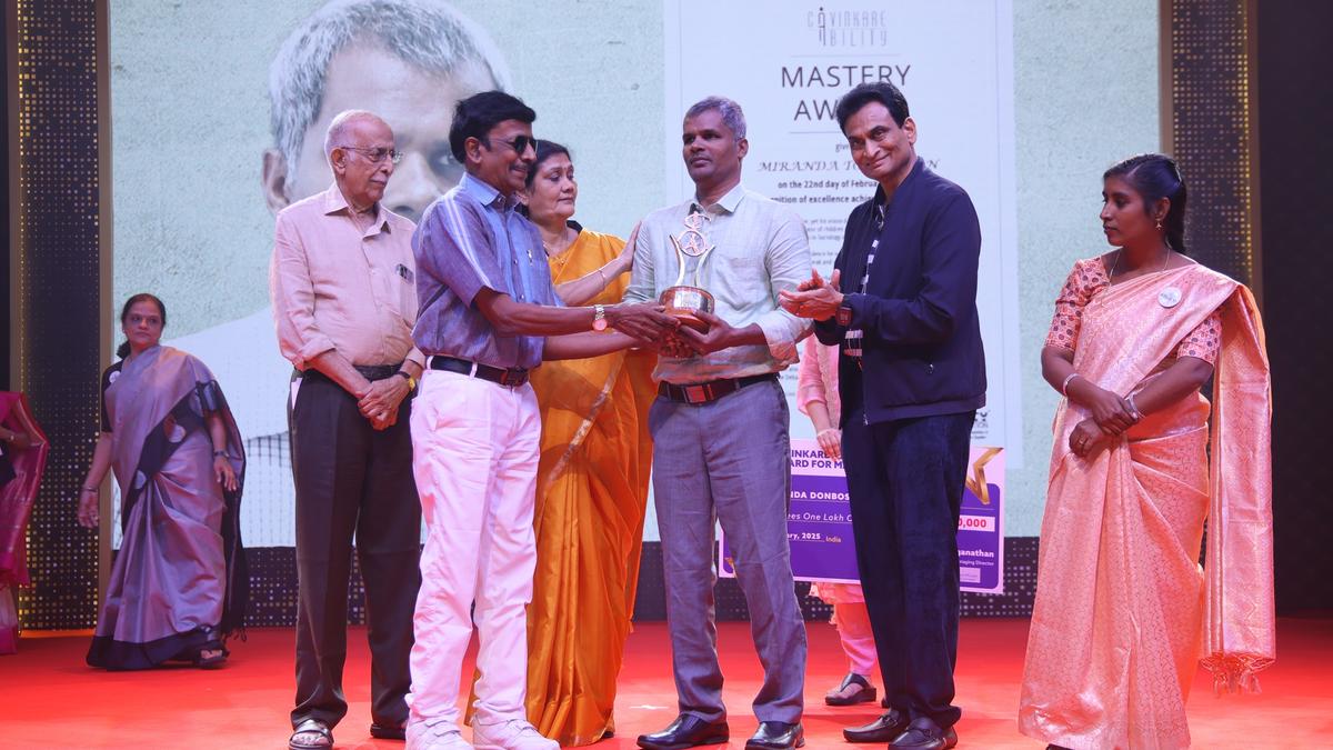 Deafblind lecturer from Chennai wins CavinKare Ability Award