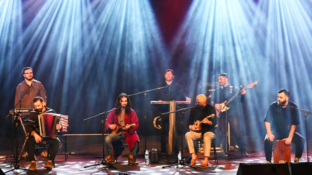 Georgian music rends the air at theatre fest