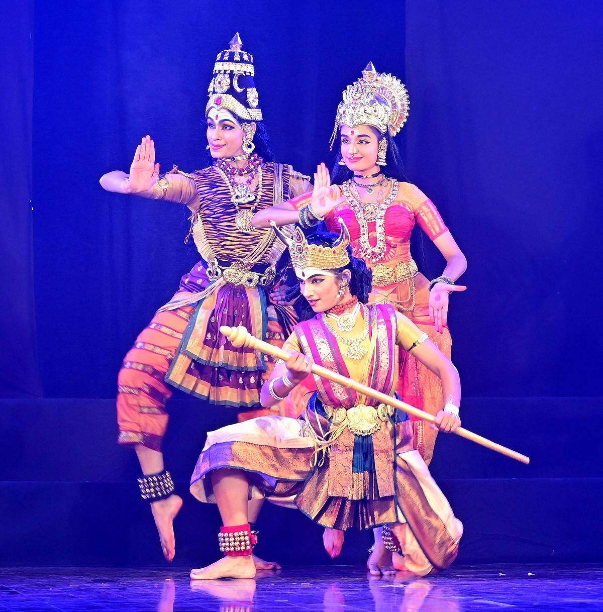 The dance brought out the essence of the nine bhakti muraigal 