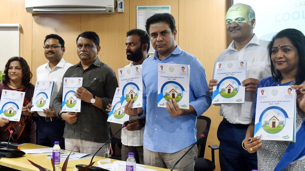 K.T. Rama Rao launches ‘Telangana Cool Roof Policy’