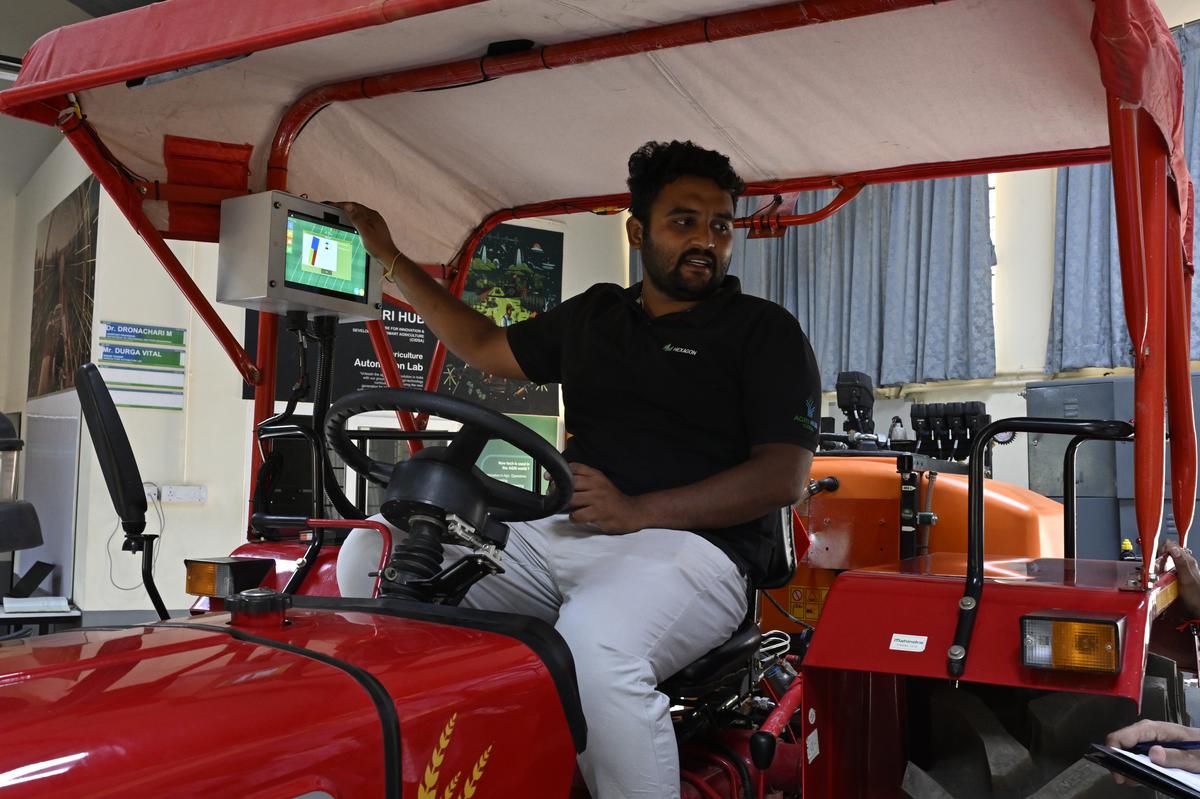 Due to semi automation, even a person without much skill in handling tractor-mounted farm devices can operate the innovative tractor model by UAS-B.