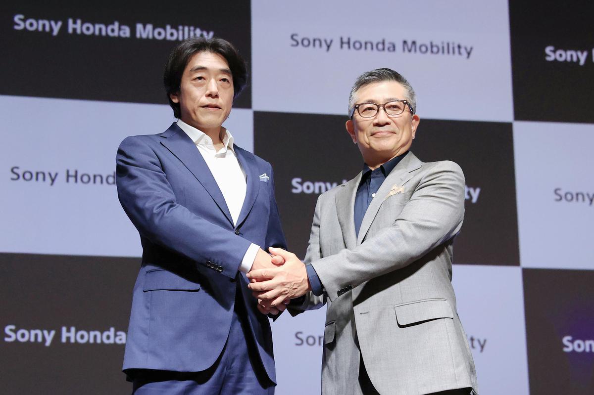 Honda, Sony aim to deliver premium EV with subscription fees in 2026 in U.S. and Japan