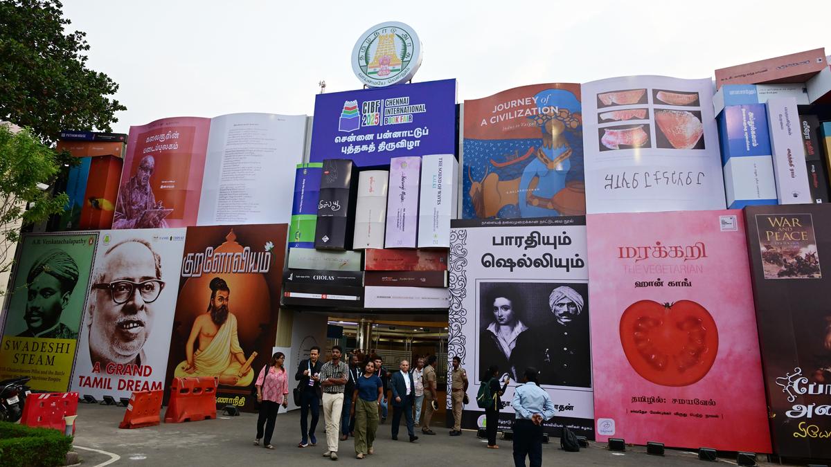 Minister inaugurates Chennai International Book Fair 2025; over 60 countries participate