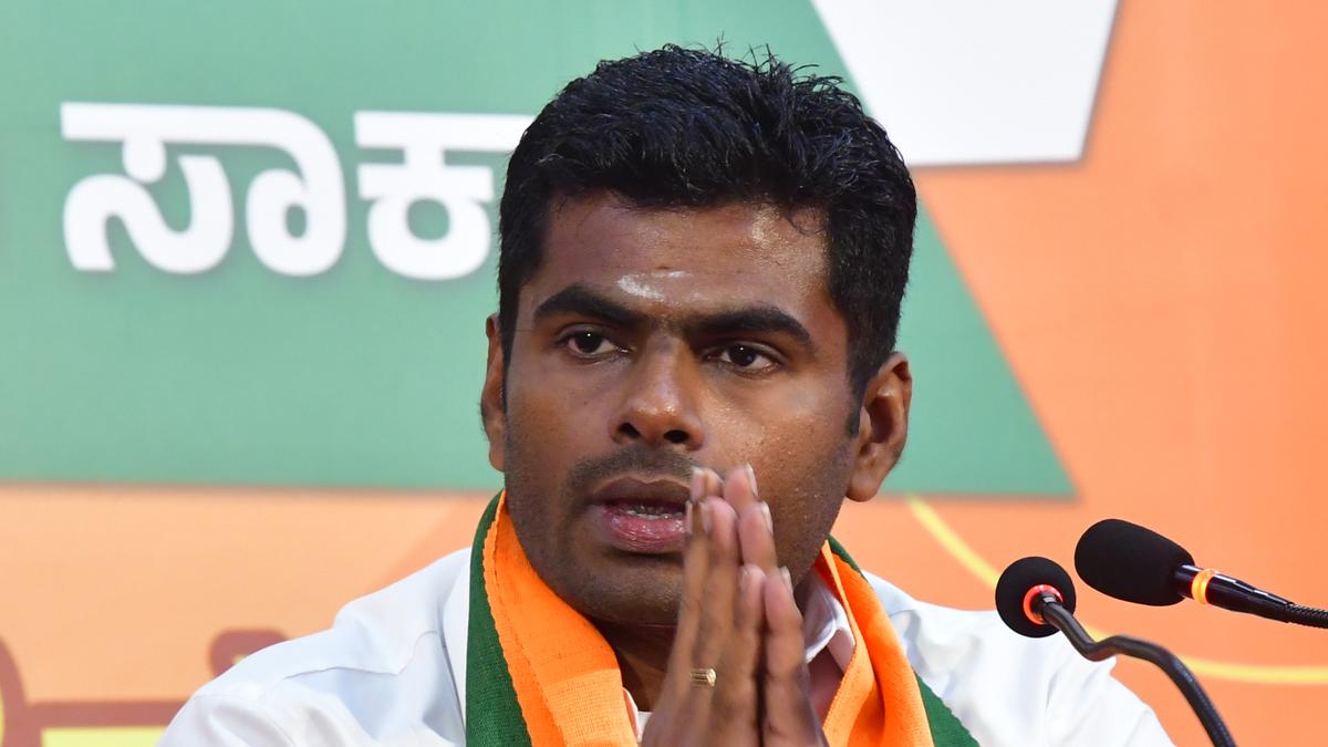 Annamalai congratulates Congress on its victory in Karnataka Assembly election