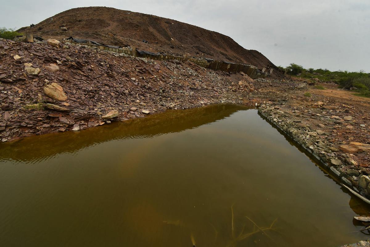 Damaracherla’s waste heap has a toxic legacy, yet a new threat looms