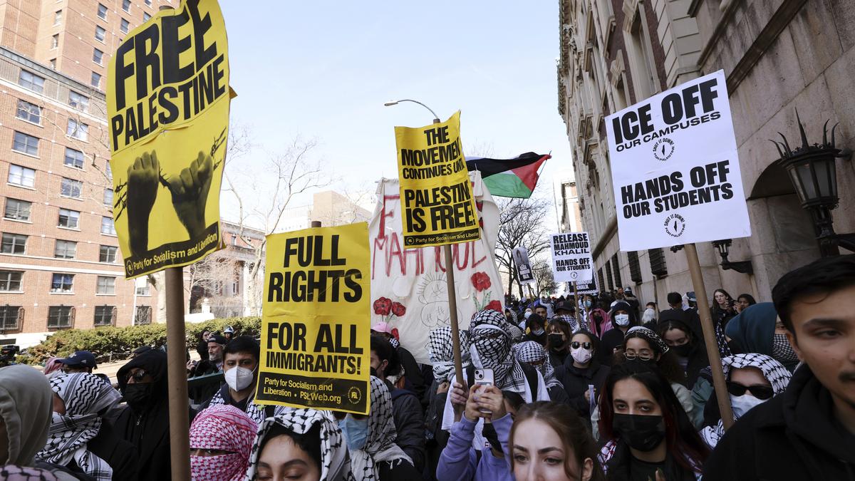 Immigration officials arrest second person who participated in pro-Palestinian protests at Columbia