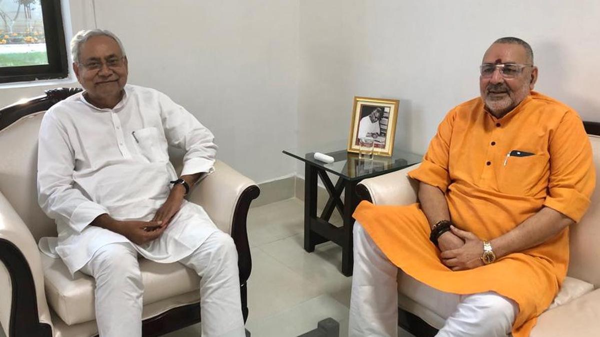 Nitish Kumar is NDA's CM face in Bihar Assembly polls: Giriraj Singh