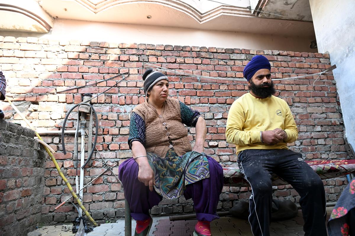 Gursharan Singh, 22, a resident of Mehoka village in Amritsar district, was deported in 2023. 