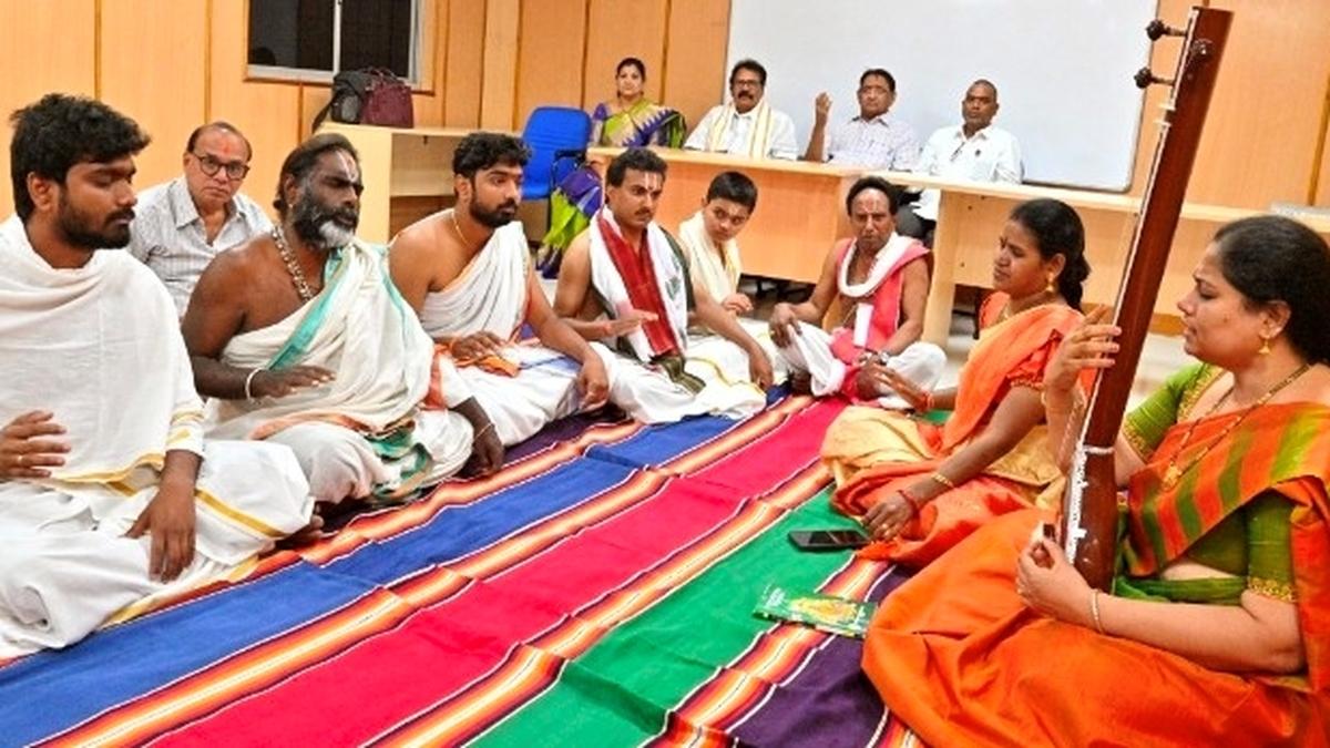 Annamayya, Vengamamba descendants undergo training to sharpen their musical calibre