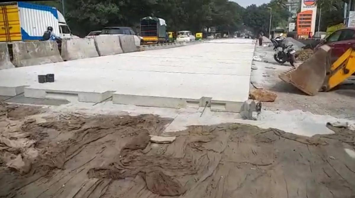 Not so fast: ‘Rapid road’ on Old Madras Road yet to open; motorists struggle with detours