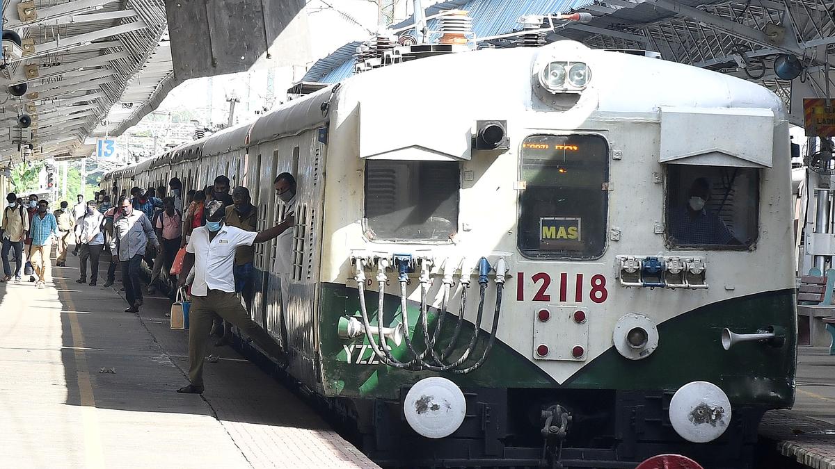 More trains between Beach and Chengalpattu still a pipe dream The Hindu