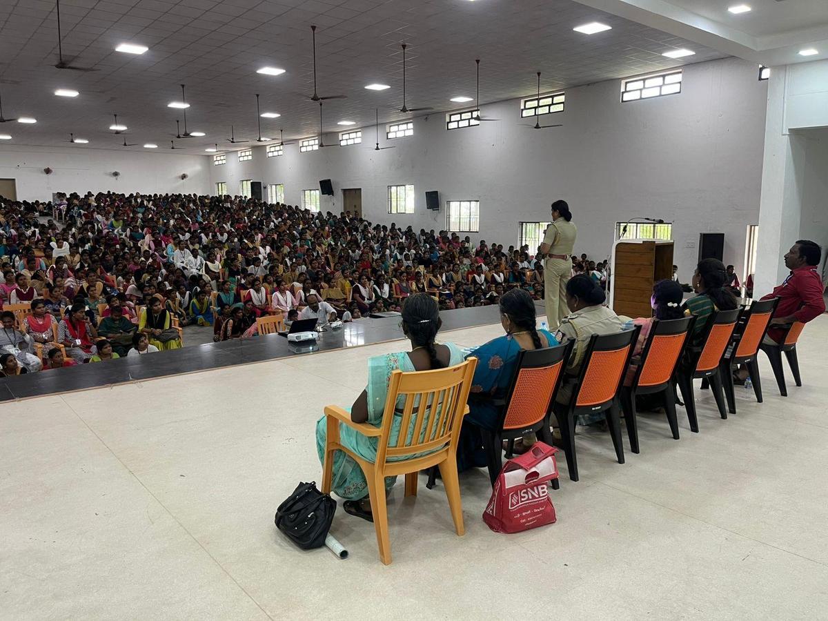Internal Complaints Committee of Sri S. Ramasamy Naidu Memorial College, Sattur, organising an awareness programme. Internal Complaints Committee of Sri S. Ramasamy Naidu Memorial College, Sattur, organising an awareness programme.