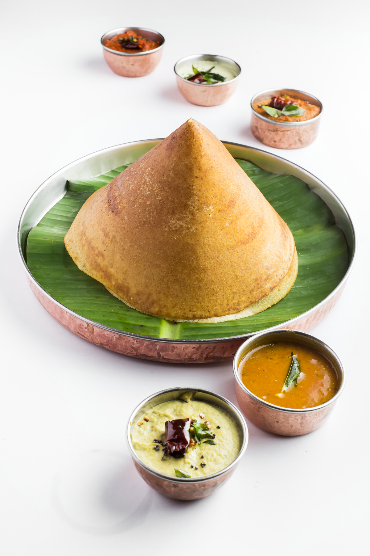 Ghee roast dosa at Simply South