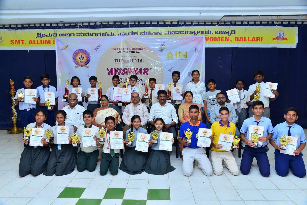 Students display innovative models at The Hindu In School science