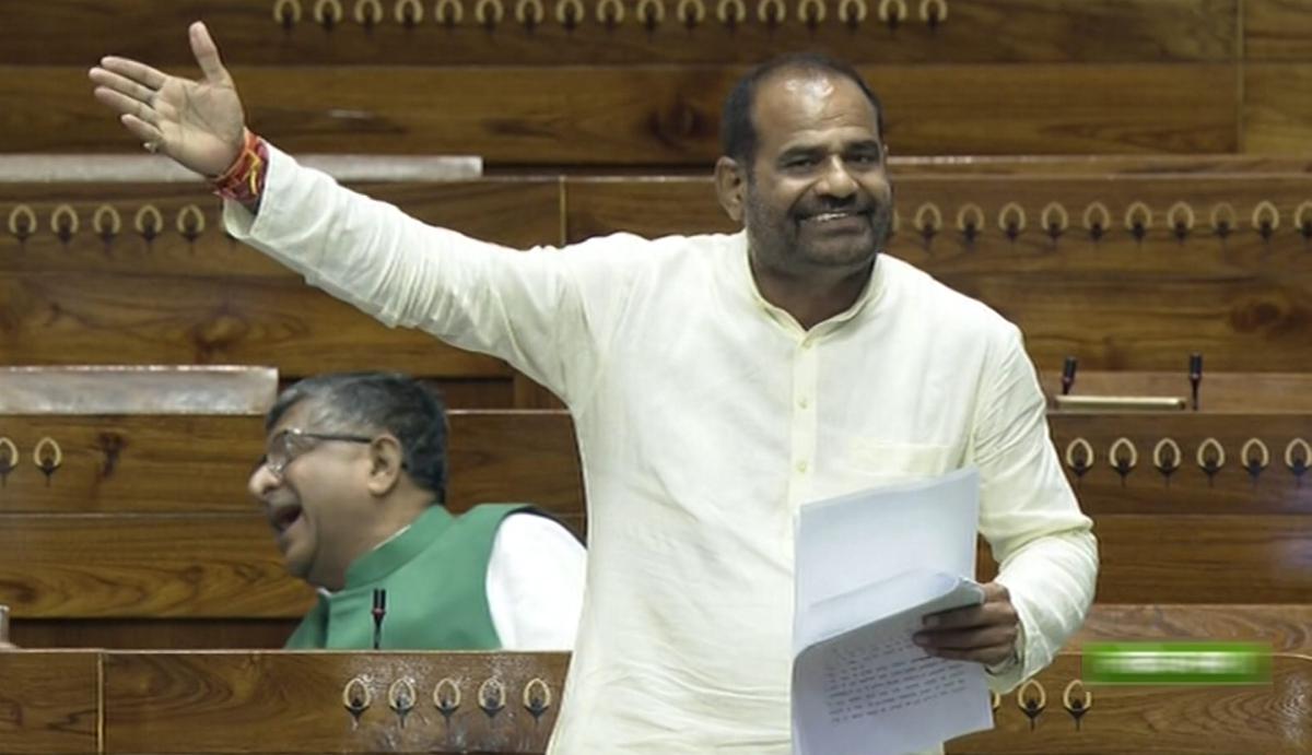 BJP member Ramesh Bidhuri uses communal remarks in Lok Sabha - The Hindu