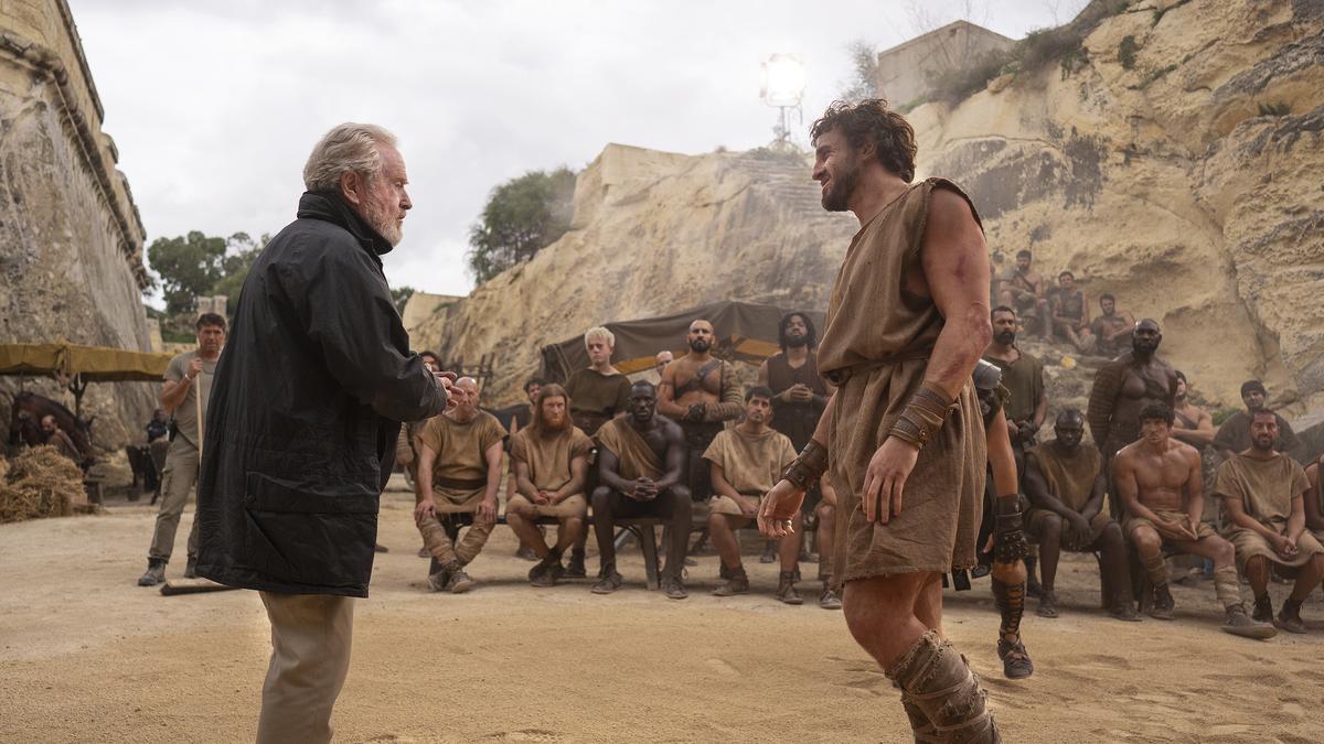 Ridley Scott is back in the arena with Gladiator II