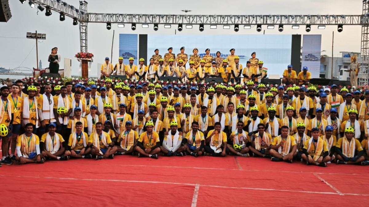 Great Indian Cyclothon concludes in Kanniyakumari