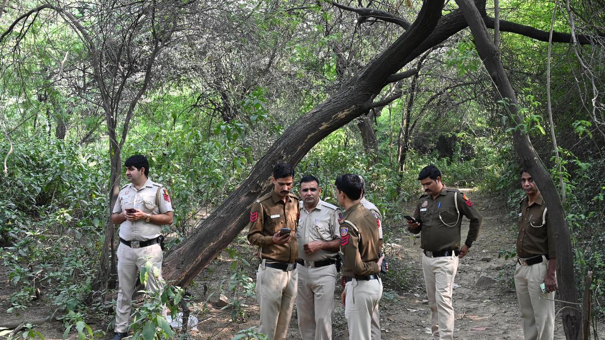 Police take murder accused to forest area where he dumped live-in partner’s body parts