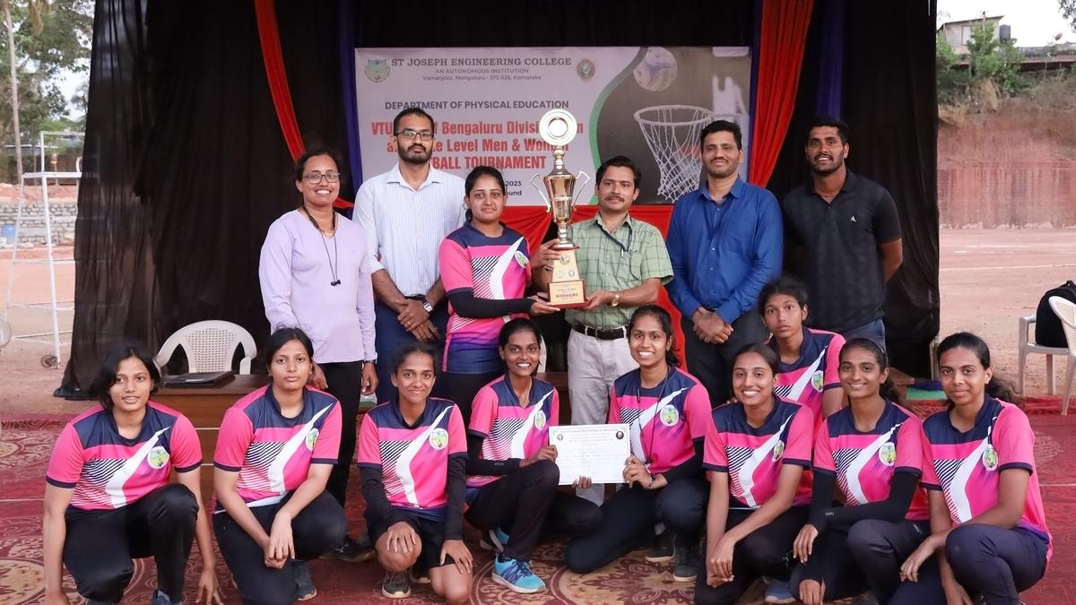SJEC emerges champions in State-level netball tournament