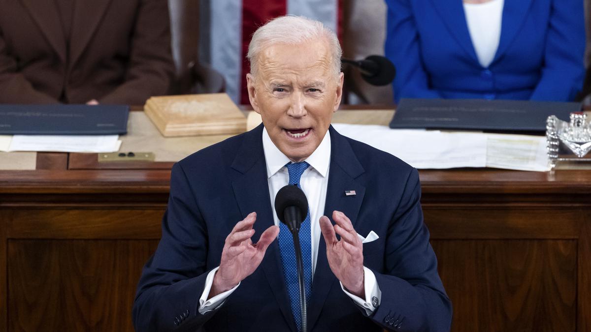 Joe Biden says U.S. is ‘unbowed, unbroken’ in State of Union address