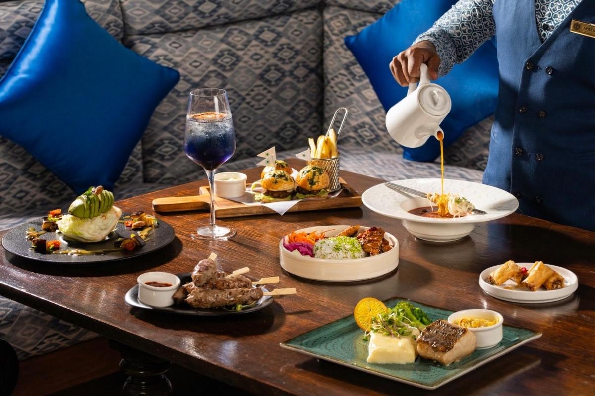 The restaurant offers global comfort food