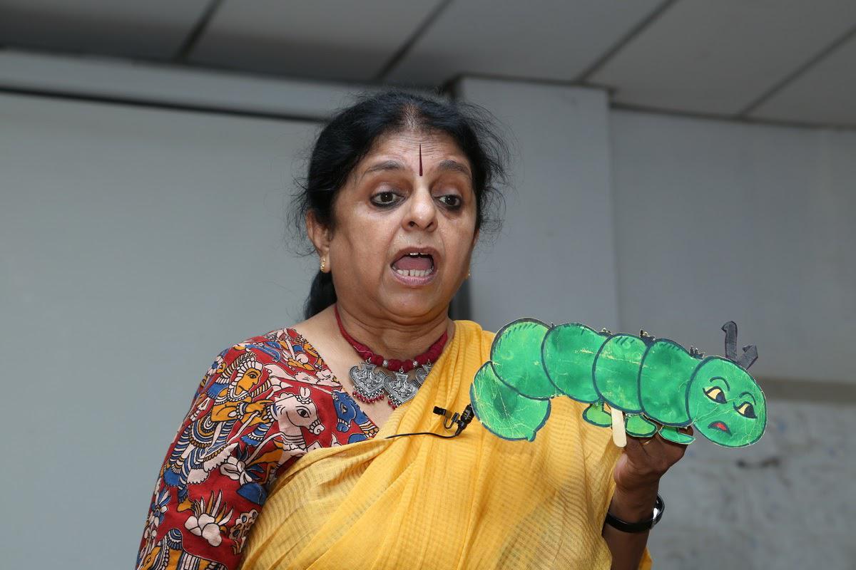 Storyteller Geeta Ramanujam 