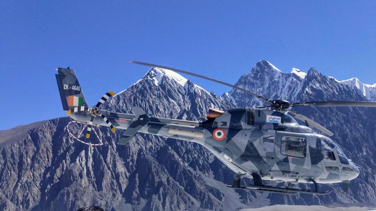 HAL to supply 12 light utility helicopters to armed forces