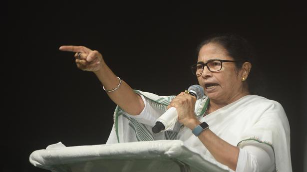 Mamata accuses Centre of blackmailing, says family will tackle notices legally