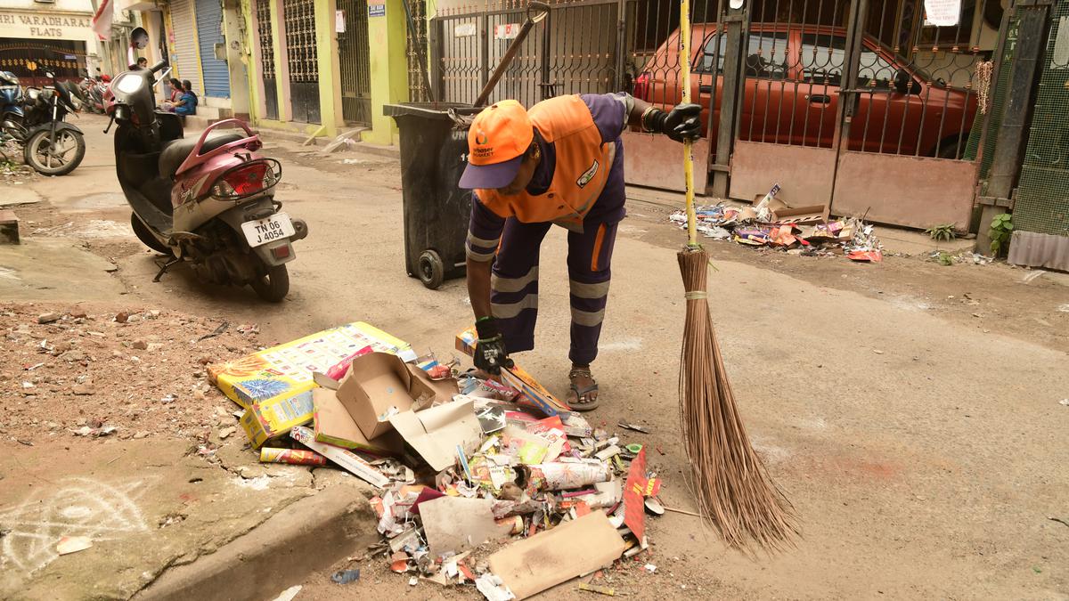 Day after Deepavali, waste collection in Chennai expected to cross 200 tonnes